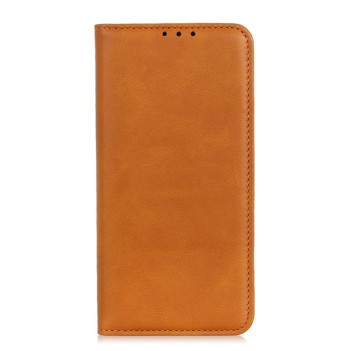 Automatic Absorption Split Leather Wallet Stand Phone Cover for iPhone 13 mini 5.4 inch - Brown - 2