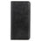 Split Leather Magnetic Auto-absorbed Wallet Phone Stand Shell Case for iPhone 13 6.1 inch - Black - 2