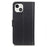 Shockproof Leather Magnetic Clasp Stand Wallet Design Phone Case Shell for iPhone 13 6.1 inch - Black - 3