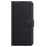 For iPhone 13 Case Litchi Texture Shockproof Leather Wallet Phone Cover - Black - 5