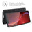 Litchi Texture Wallet Stand Design Folio Flip PU Leather Case Phone Cover for iPhone 13 Pro Max 6.7 inch - Black - 3