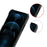 PU Leather Coated Dual-color Splicing PC Phone Case Cover for iPhone 13 Pro Max 6.7 inch - Blue / Khaki - 3