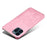 PU Leather Coated PC Phone Case for iPhone 13 Pro Max 6.7-inch - Rose Gold - 3