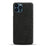 Cloth Coated Hard Plastic Phone Case Cover for iPhone 13 Pro 6.1-inch - Black - 5