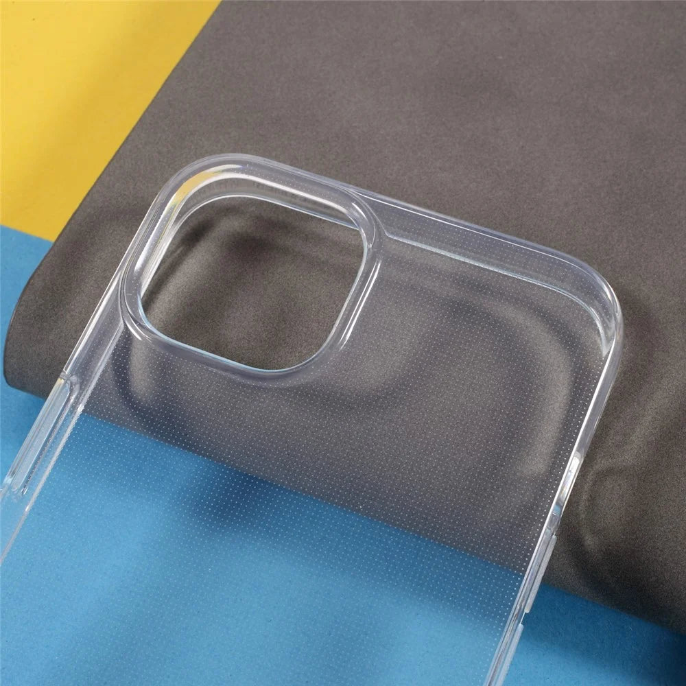 Crystal Clear Design Non-Slip 2mm Thick Soft TPU Shockproof Protective Cover for iPhone 13 6.1 inch - 3