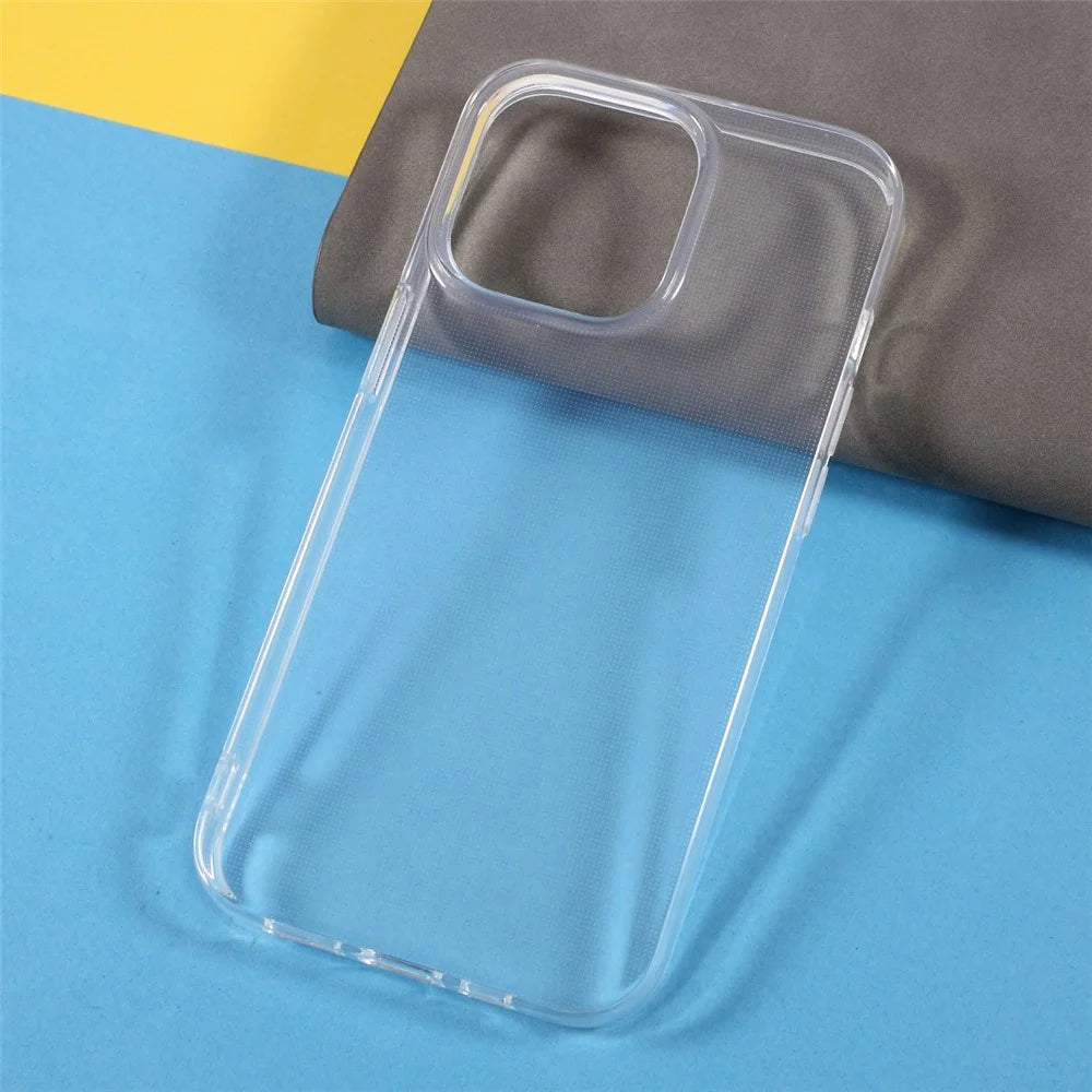 Transparent Full Body Scratch-Resistant 2mm TPU Clear Back Cover for iPhone 13 Pro 6.1 inch - 2