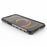 Honeycomb Pattern Phone Shell TPU + PC Hybrid Case Cover for iPhone 13 6.1 inch - Grey - 7