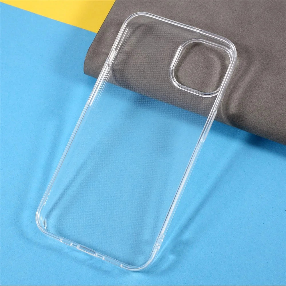 High Definition Crystal Clear Shock Absorption 1.5 mm Thick TPU Rubber Gel Case for iPhone 13 mini / 12 mini - 5