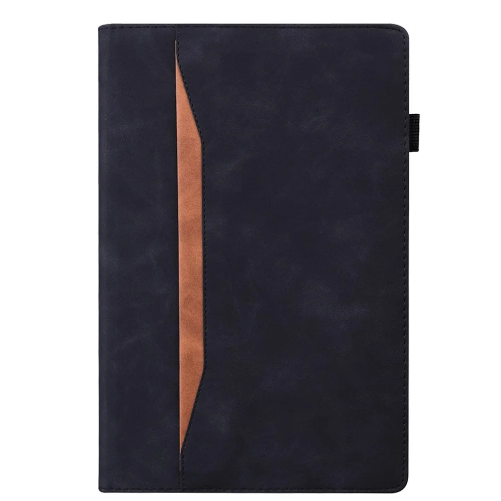 Leather Stand Tablet Cover for iPad Air 11 (2026) / (2025) / (2024) / Pro 11 (2022) /  (2021) / (2020) / (2018) / Air (2020) / Air (2022) - Black - 6