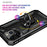 Military Grade PC TPU Shockproof Protection Case for iPhone 13 Pro Max 6.7 inch with Car Mount Rotary Ring Kickstand - Black - 5
