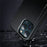 Slide Card Holder Anti-drop protective PC + TPU Hybrid Back Phone Case for iPhone 13 mini 5.4 inch - Grey - 5