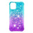 Gradient Quicksand Series Flowing Liquid Floating Soft TPU Cover for iPhone 13 6.1 inch - Sky Blue/Purple - 2