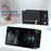 Shockproof Kickstand Design PU Leather Coated TPU Hybrid Case Phone Shell with Lanyard for iPhone 12 / 12 Pro - Black - 3