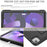 Auto Wake / Sleep Function Multiple Angle Kickstand Leather Tablet Case Shell with Card Holder for iPad Pro 11 (2022) /  (2021) / (2020) / (2018) / Air (2022) / (2020) - Black - 6