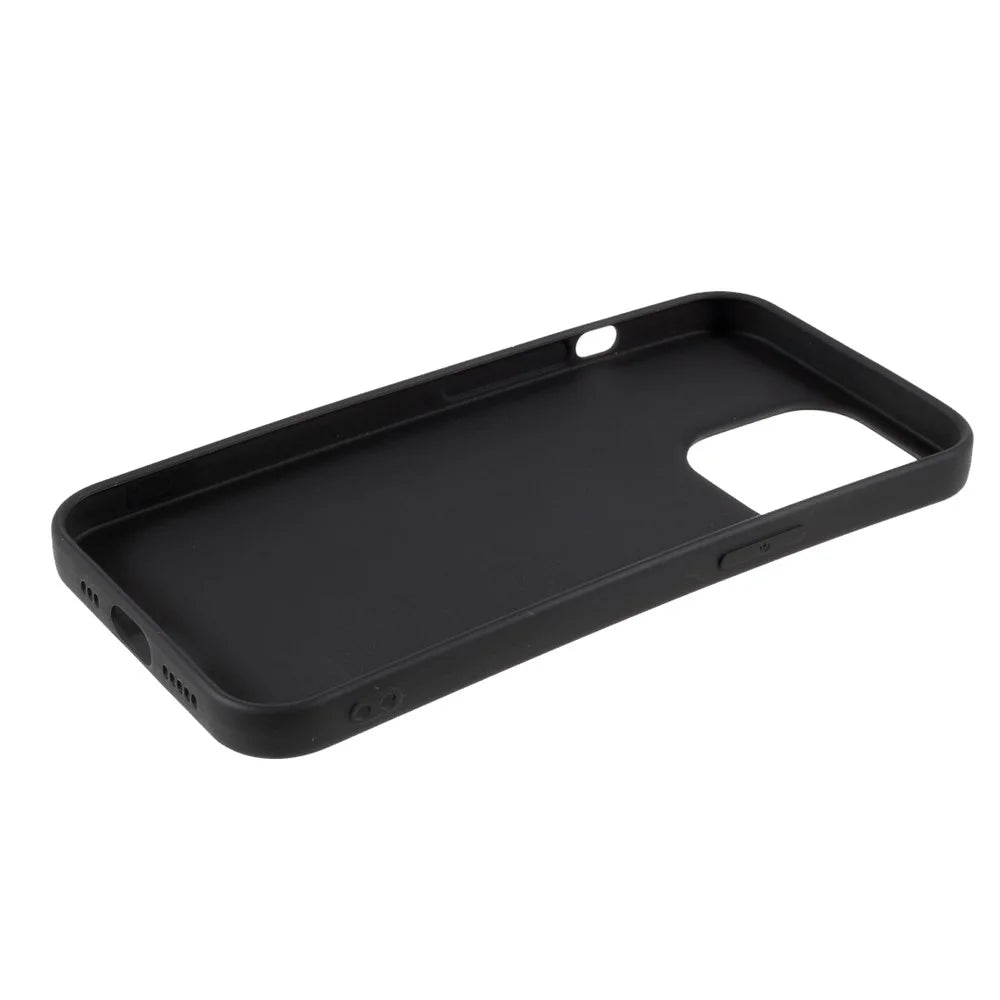 Matte Soft TPU Mobile Phone Case for iPhone 13 Pro Max 6.7-inch - Black - 7