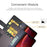 For iPhone 13 Split Leather Full Protection Phone Shell Protective Case with Waller Stand - Black - 6