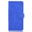 Skin-Touch PU Leather Wallet Case Flip Protective Phone Cover for iPhone 13 Pro 6.1 inch - Blue - 2