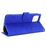 Skin-Touch PU Leather Wallet Case Flip Protective Phone Cover for iPhone 13 Pro 6.1 inch - Blue - 4