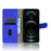 Skin-Touch PU Leather Wallet Case Flip Protective Phone Cover for iPhone 13 Pro 6.1 inch - Blue - 5