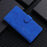 Skin-Touch PU Leather Wallet Case Flip Protective Phone Cover for iPhone 13 Pro 6.1 inch - Blue - 7