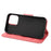 Leather Wallet Case Imprint Butterfly Flower Phone Case with Stand for iPhone 13 mini 5.4 inch - Pink - 5
