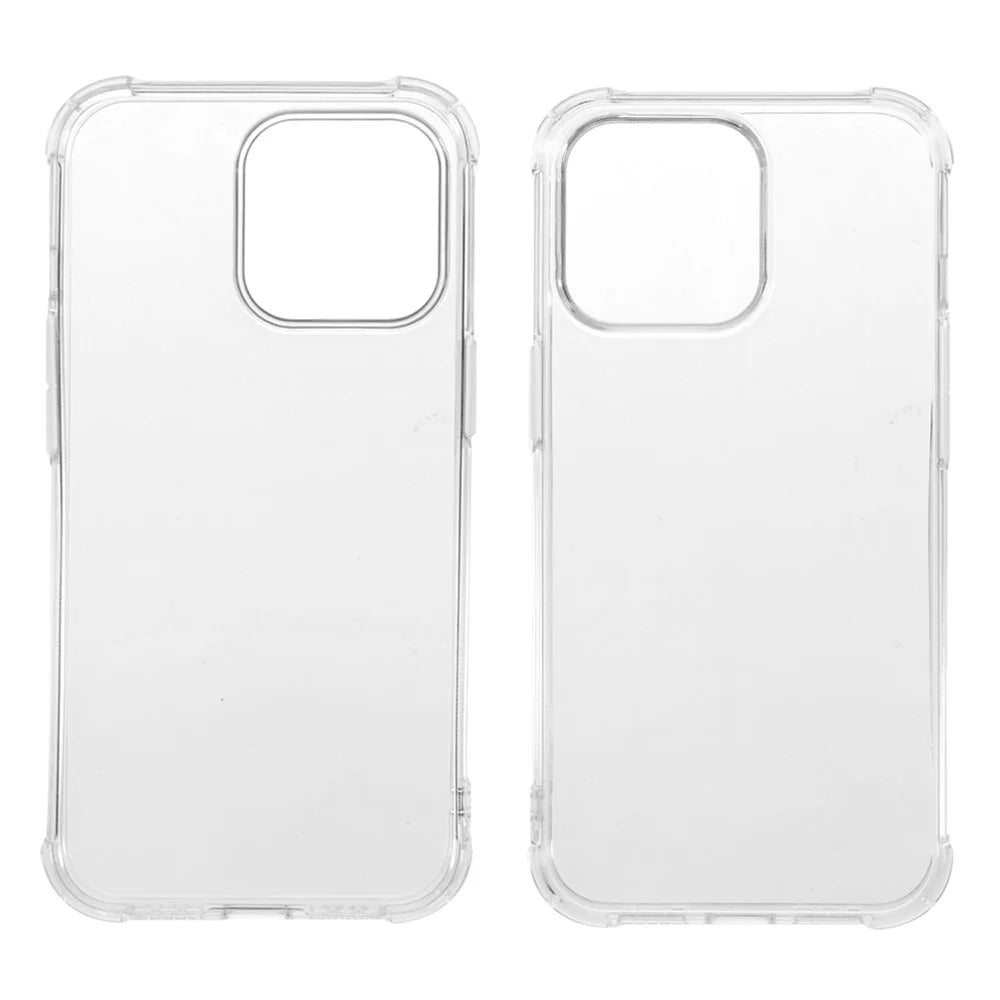 Transparent Anti-Scratch TPU Phone Case Cover for iPhone 13 Pro Max 6.7 inch - 1