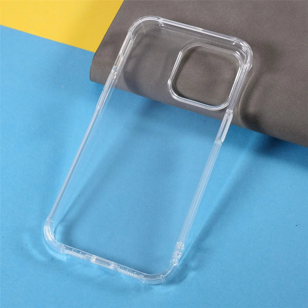 Transparent Anti-Scratch TPU Phone Case Cover for iPhone 13 Pro Max 6.7 inch - 6