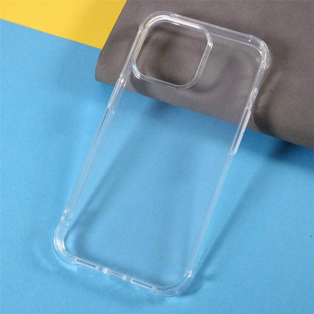 Transparent Anti-Scratch TPU Phone Case Cover for iPhone 13 Pro Max 6.7 inch - 7