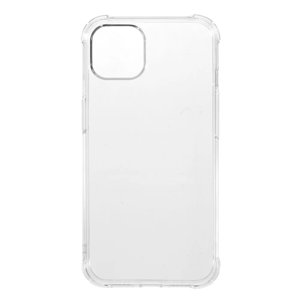 Drop-proof Transparent Flexible TPU Cell Phone Case Cover for iPhone 13 6.1 inch - 2