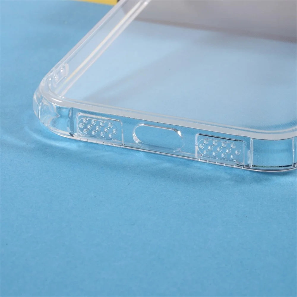 Drop-proof Transparent Flexible TPU Cell Phone Case Cover for iPhone 13 6.1 inch - 5