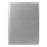 360 Degree Rotary Stand Litchi Grain Smart Leather Case for iPad Air 2 - Silver - 2
