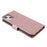 Imprinted Mandala Totem Pattern PU Leather Wallet Cover Slim Magnetic Shockproof Flip Case with Strap for iPhone 13 mini 5.4 inch - Rose Gold - 5