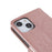 Imprinted Mandala Totem Pattern PU Leather Wallet Cover Slim Magnetic Shockproof Flip Case with Strap for iPhone 13 mini 5.4 inch - Rose Gold - 6