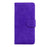 Pure Color Drop-resistant Leather Mobile Phone Cover Case for iPhone 13 6.1 inch - Purple - 2