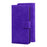 Pure Color Drop-resistant Leather Mobile Phone Cover Case for iPhone 13 6.1 inch - Purple - 7