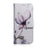 Pattern Printing PU Leather Wallet Leather Stand Folio Flip Protective Cover with Magnetic Closure for iPhone 13 6.1 inch - Lily - 6