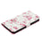 Anti-fall Pattern Printing Wallet Leather Phone Case Cover for iPhone 13 Pro Max 6.7 inch - Rose - 6