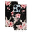 Pattern Printing Leather Wallet Stand Case Shell for iPhone 13 Pro Max 6.7 inch - Azalea - 6