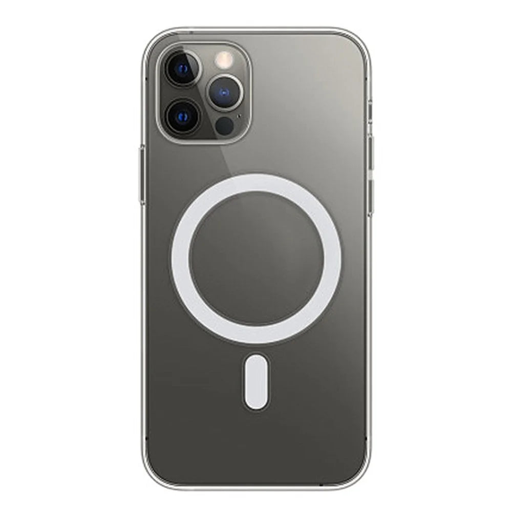 Acrylic + TPU Combo Hybrid Cover with Magnetic Charging Function for iPhone 13 Pro Max 6.7 inch - 1