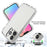 Transparent Anti-drop Gradient Color Clear TPU + PC Shell for iPhone 13 Pro 6.1 inch - Black - 3
