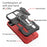 All-round Protective Back Clip Kickstand Design Phone Cover with Metal Sheet for iPhone 13 mini 5.4 inch - Red - 4