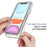 Anti-scratch Detachable 2-in-1 Transparent Gradient Color Clear TPU + PC Shell for iPhone 11 6.1 inch - Transparent - 2