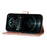 R61 Texture PU Leather Wallet Mobile Cover Shell for iPhone 12 6.1 inch - Rose Gold - 4