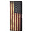 Stand Feature Pattern Printing Premium PU Leather Wallet Flip Protective Cover for iPhone 13 Pro Max 6.7 inch - The American Flag - 2