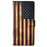 Stand Feature Pattern Printing Premium PU Leather Wallet Flip Protective Cover for iPhone 13 Pro Max 6.7 inch - The American Flag - 3