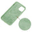 Anti Scratch Liquid Silicone Soft Phone Case Shell for iPhone 13 Pro 6.1 inch - Mint Green - 2