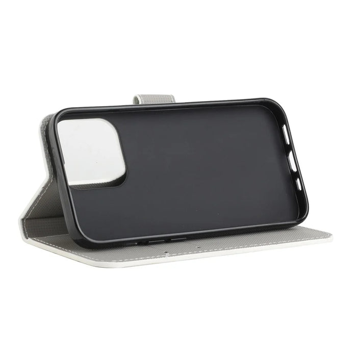 Wallet Cute Pattern Printing PU Leather Stand Feature Flip Cover for iPhone 13 Pro 6.1 inch - Green Owl - 4