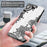 Stand 3D Pattern Printing PU Leather Wallet Magnetic Flip Folio Cover with Strap for iPhone 13 Pro Max 6.7 inch - Lace Flower - 6