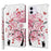 3D Style Pattern Printing Premium PU Leather Wallet Flip Flip Magnetic Stand Cover with Strap for iPhone 13 Pro 6.1 inch - Wish Tree - 1