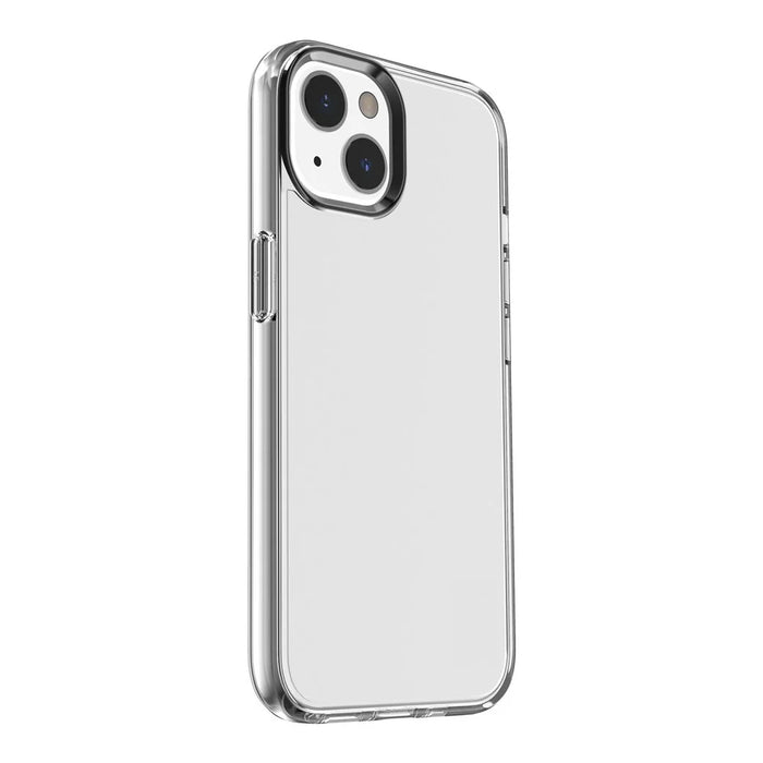 Transparent PC+TPU Back Case Shock-resistant Cover for iPhone 13 mini 5.4 inch - Transparent - 4